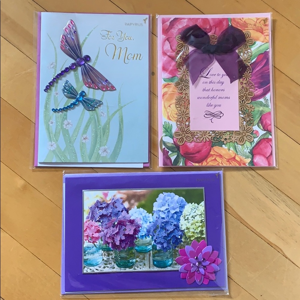 3 Papyrus Mother’s Day Card (brand new)